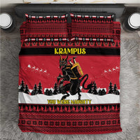Austria Christmas Bedding Set Krampus You Were Naughty - Wonder Print Shop