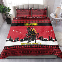 Austria Christmas Bedding Set Krampus You Were Naughty - Wonder Print Shop