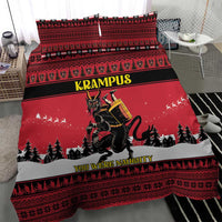 Austria Christmas Bedding Set Krampus You Were Naughty - Wonder Print Shop