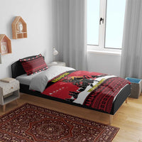 Austria Christmas Bedding Set Krampus You Were Naughty - Wonder Print Shop