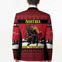 Austria Christmas Blazer Krampus You Were Naughty - Wonder Print Shop
