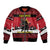 Austria Christmas Bomber Jacket Krampus You Were Naughty - Wonder Print Shop