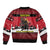 Austria Christmas Bomber Jacket Krampus You Were Naughty - Wonder Print Shop