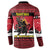 Austria Christmas Button Sweatshirt Krampus You Were Naughty - Wonder Print Shop