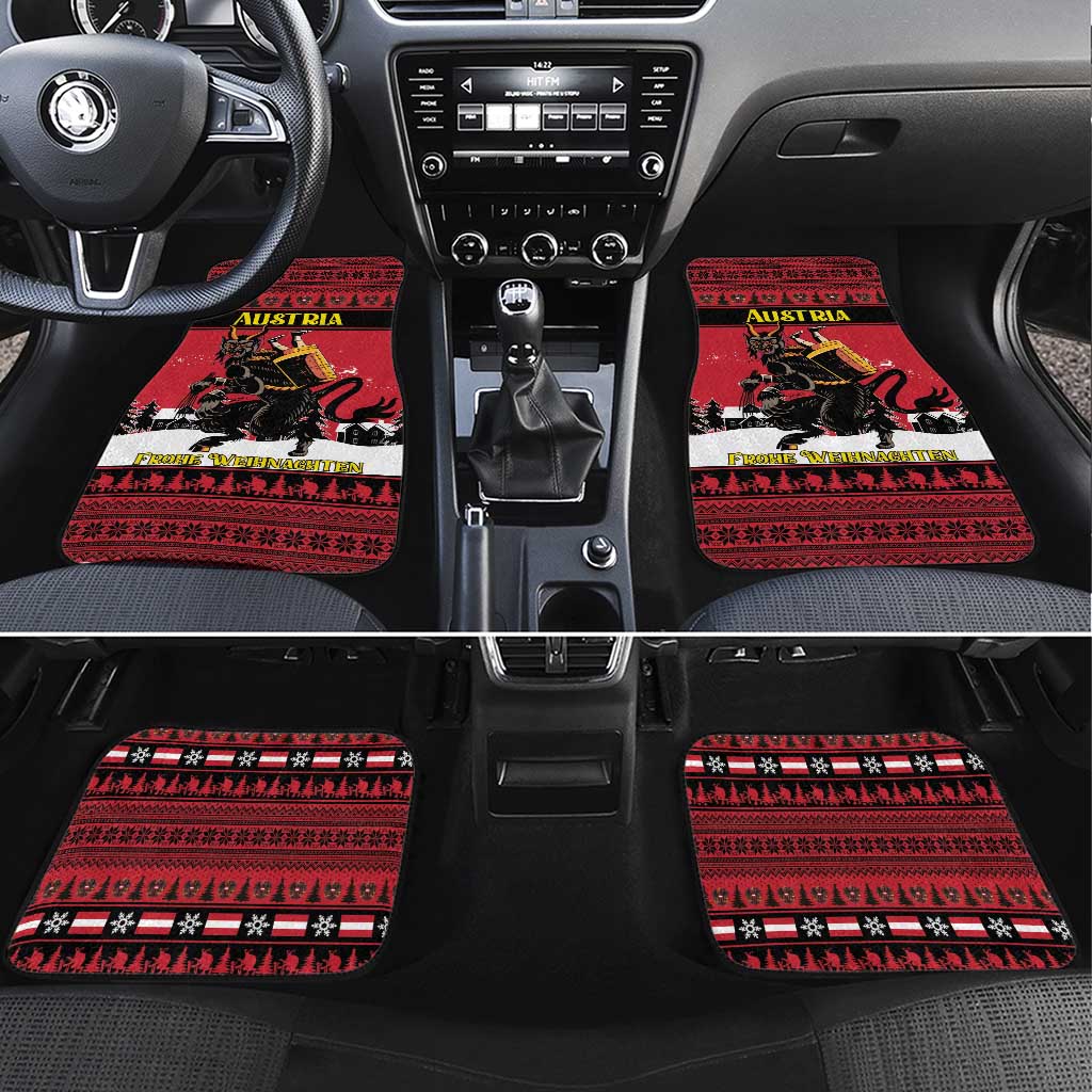 Austria Christmas Car Mats Krampus You Were Naughty - Wonder Print Shop