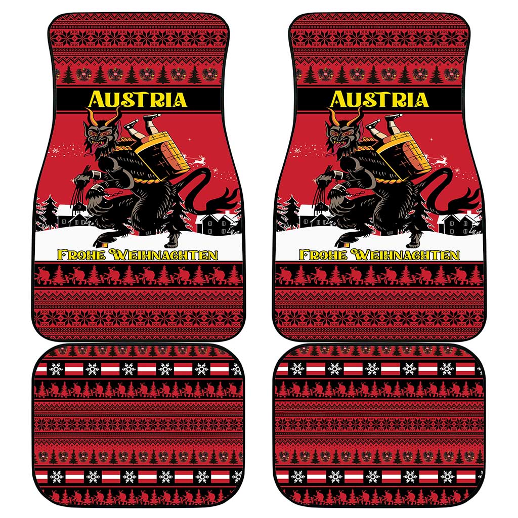 Austria Christmas Car Mats Krampus You Were Naughty - Wonder Print Shop