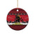 Austria Christmas Ceramic Ornament Krampus You Were Naughty - Wonder Print Shop