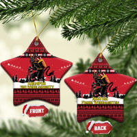 Austria Christmas Ceramic Ornament Krampus You Were Naughty - Wonder Print Shop