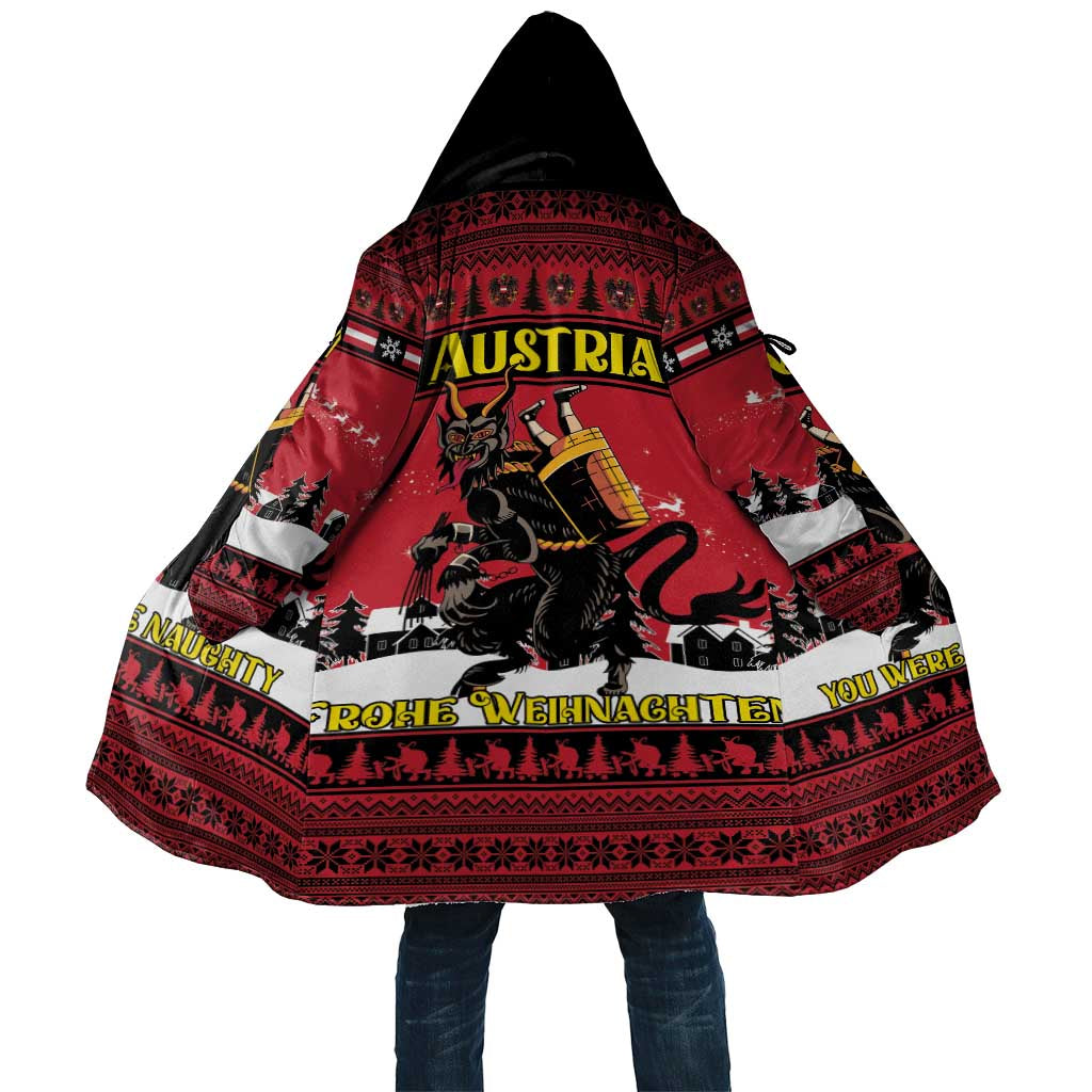 Austria Christmas Cloak Krampus You Were Naughty - Wonder Print Shop