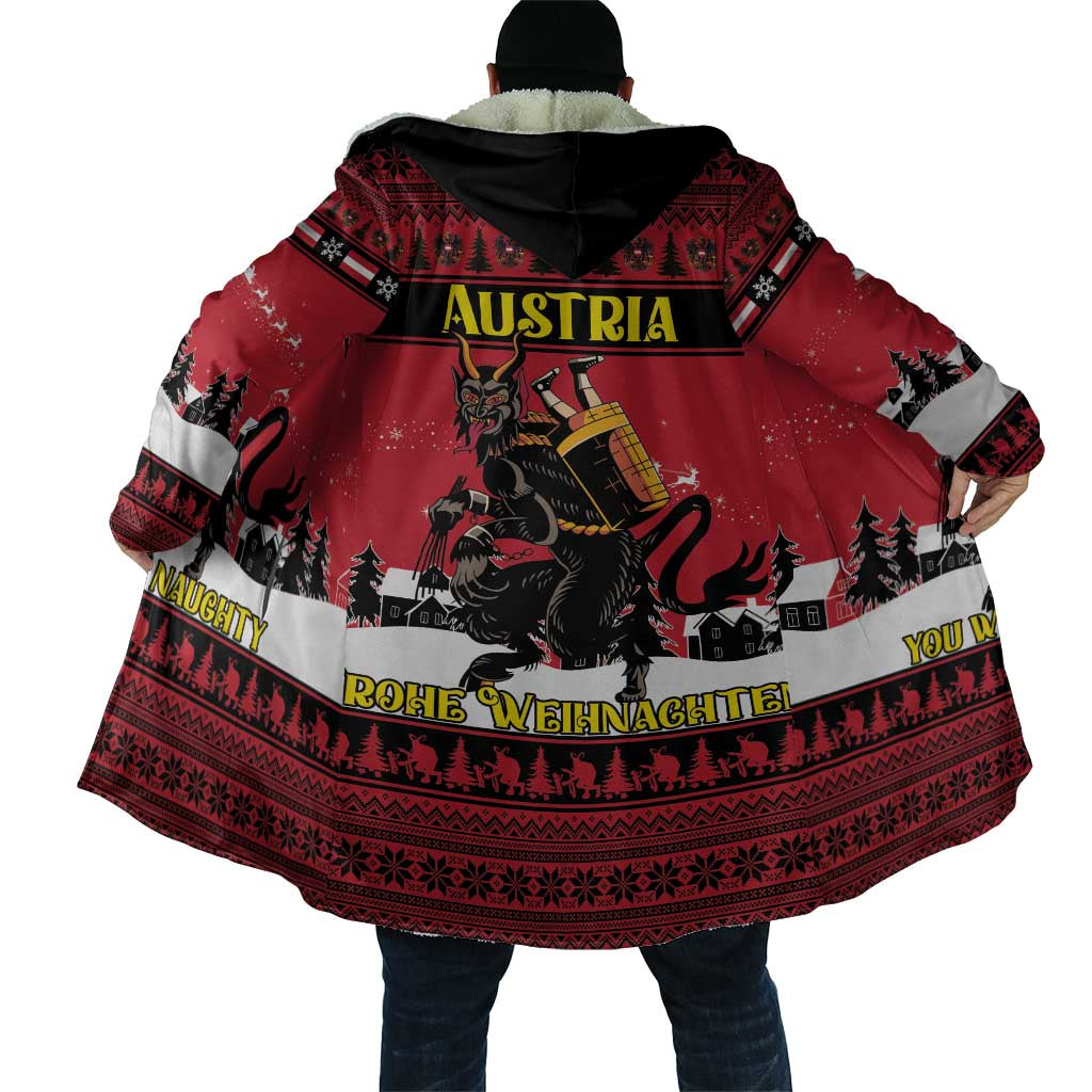 Austria Christmas Cloak Krampus You Were Naughty - Wonder Print Shop