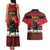 Austria Christmas Couples Matching Tank Maxi Dress and Hawaiian Shirt Krampus You Were Naughty - Wonder Print Shop