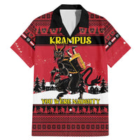 Austria Christmas Family Matching Mermaid Dress and Hawaiian Shirt Krampus You Were Naughty - Wonder Print Shop