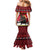 Austria Christmas Family Matching Mermaid Dress and Hawaiian Shirt Krampus You Were Naughty - Wonder Print Shop