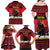 Austria Christmas Family Matching Off Shoulder Maxi Dress and Hawaiian Shirt Krampus You Were Naughty - Wonder Print Shop
