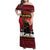 Austria Christmas Family Matching Off Shoulder Maxi Dress and Hawaiian Shirt Krampus You Were Naughty - Wonder Print Shop