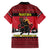 Austria Christmas Family Matching Short Sleeve Bodycon Dress and Hawaiian Shirt Krampus You Were Naughty - Wonder Print Shop