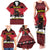 Austria Christmas Family Matching Tank Maxi Dress and Hawaiian Shirt Krampus You Were Naughty - Wonder Print Shop