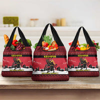 Austria Christmas Grocery Bag Krampus You Were Naughty - Wonder Print Shop