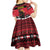 Austria Christmas Kid Short Sleeve Dress Krampus You Were Naughty - Wonder Print Shop