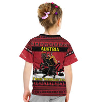 Austria Christmas Kid T Shirt Krampus You Were Naughty - Wonder Print Shop