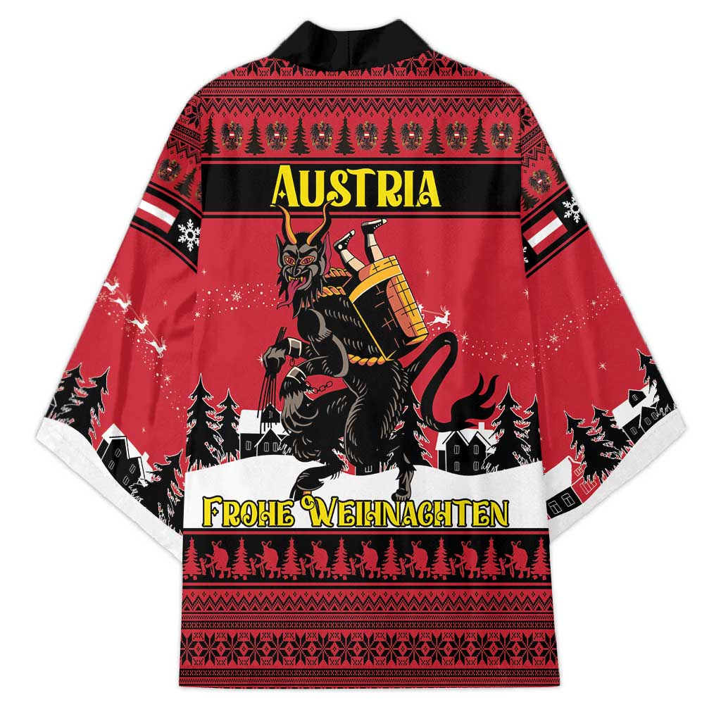 Austria Christmas Kimono Krampus You Were Naughty - Wonder Print Shop