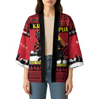 Austria Christmas Kimono Krampus You Were Naughty - Wonder Print Shop
