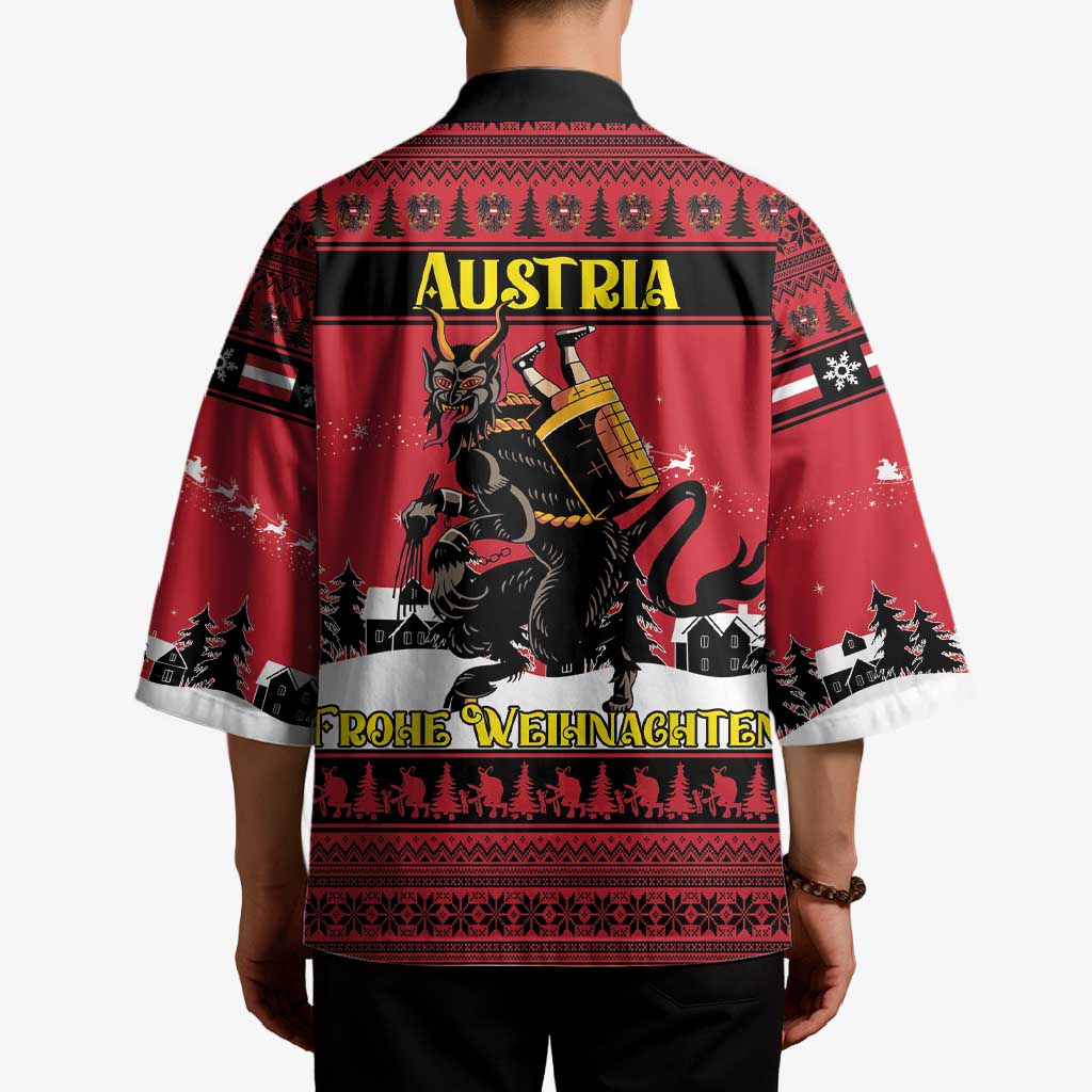 Austria Christmas Kimono Krampus You Were Naughty - Wonder Print Shop