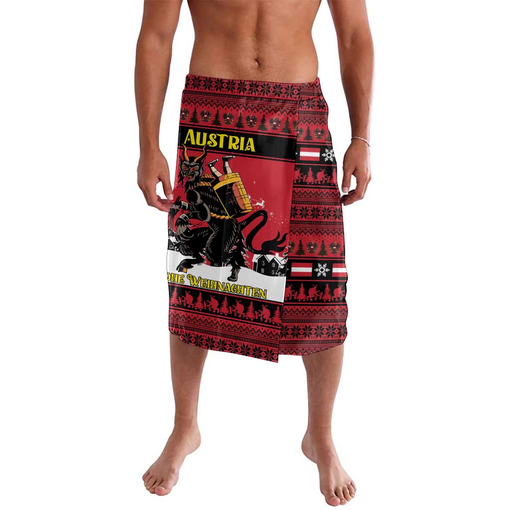 Austria Christmas Lavalava Krampus You Were Naughty - Wonder Print Shop