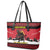 Austria Christmas Leather Tote Bag Krampus You Were Naughty - Wonder Print Shop