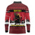 Austria Christmas Long Sleeve Polo Shirt Krampus You Were Naughty - Wonder Print Shop