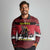 Austria Christmas Long Sleeve Polo Shirt Krampus You Were Naughty - Wonder Print Shop