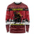 Austria Christmas Long Sleeve Shirt Krampus You Were Naughty - Wonder Print Shop