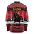Austria Christmas Long Sleeve Shirt Krampus You Were Naughty - Wonder Print Shop