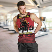 Austria Christmas Men Tank Top Krampus You Were Naughty - Wonder Print Shop