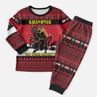 Austria Christmas Pajama Set Krampus You Were Naughty - Wonder Print Shop