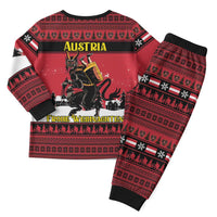 Austria Christmas Pajama Set Krampus You Were Naughty - Wonder Print Shop
