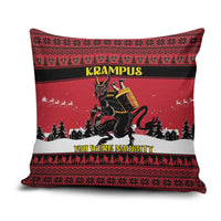 Austria Christmas Pillow Cover Krampus You Were Naughty - Wonder Print Shop