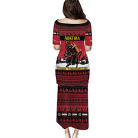Austria Christmas Puletasi Krampus You Were Naughty - Wonder Print Shop