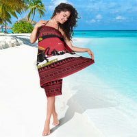 Austria Christmas Sarong Krampus You Were Naughty - Wonder Print Shop