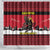 Austria Christmas Shower Curtain Krampus You Were Naughty - Wonder Print Shop