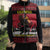 Austria Christmas Sleeveless Puffer Jacket Krampus You Were Naughty - Wonder Print Shop
