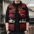 Austria Christmas Sleeveless Puffer Jacket Krampus You Were Naughty - Wonder Print Shop