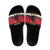 Austria Christmas Slide Sandals Krampus You Were Naughty - Wonder Print Shop