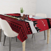 Austria Christmas Tablecloth Krampus You Were Naughty - Wonder Print Shop