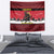 Austria Christmas Tapestry Krampus You Were Naughty - Wonder Print Shop