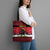 Austria Christmas Tote Bag Krampus You Were Naughty - Wonder Print Shop