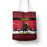 Austria Christmas Tote Bag Krampus You Were Naughty - Wonder Print Shop