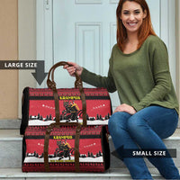 Austria Christmas Travel Bag Krampus You Were Naughty - Wonder Print Shop