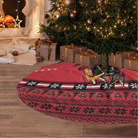Austria Christmas Tree Skirt Krampus You Were Naughty - Wonder Print Shop