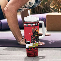 Austria Christmas Tumbler With Handle Krampus You Were Naughty - Wonder Print Shop